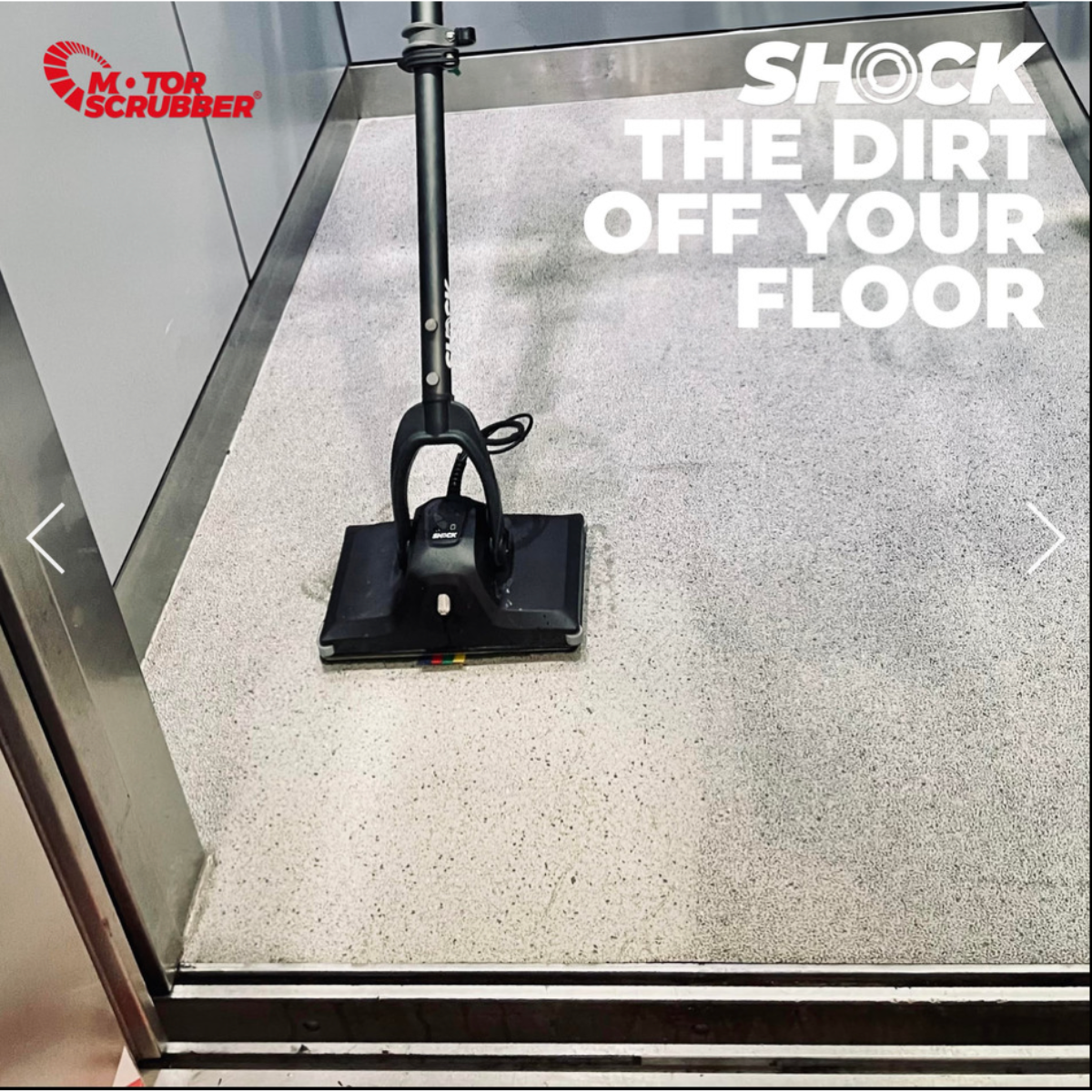 MotorScrubber M-Case Pro+ Cleaning Kit Including Shock