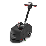 Numatic TTB1840NX-R cordless scrubber dryer, 18L capacity, 400mm scrub width, eco-friendly with 45% recycled plastic content. 