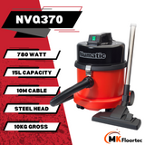 Numatic NVQ370 Commercial Vacuum Cleaner With Steel Head Structofoam Body