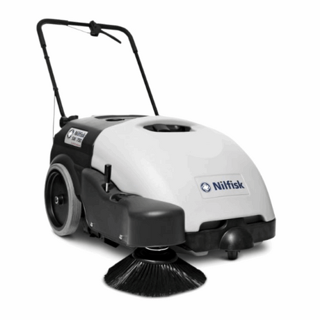 Nilfisk SW750 walk-behind industrial floor sweeper