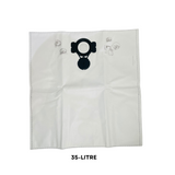 Nilfisk 107419592 ATTIX 40/50 Vacuum Cleaner Fleece Filter Bags