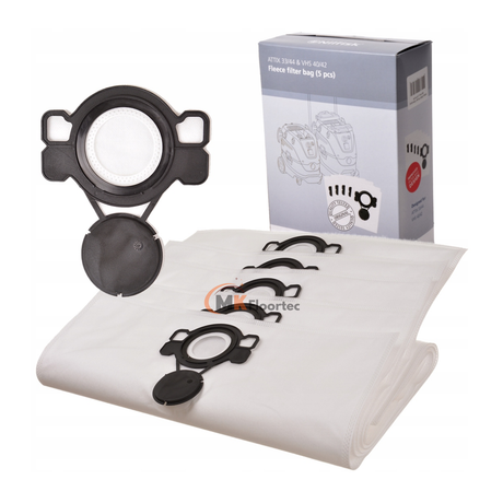 Nilfisk 107419593 ATTIX 33/44 Vacuum Cleaner Fleece Filter Bags