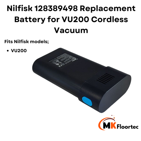 Nilfisk 128389498 Replacement Battery for VU200 Cordless Vacuum