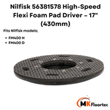 Nilfisk 56381578 High-Speed Flexi Foam Pad Driver – 17" (430mm)