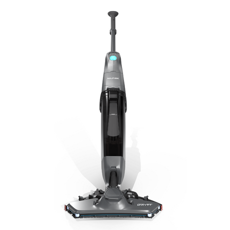 Nilfisk DRYFT Compact Floor Scrubber Dryer, ideal for commercial use with powerful scrubbing and drying capabilities. 