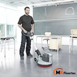 Nilfisk FM400 D Floor Scrubber - Dual Speed Industrial Rotary Machine