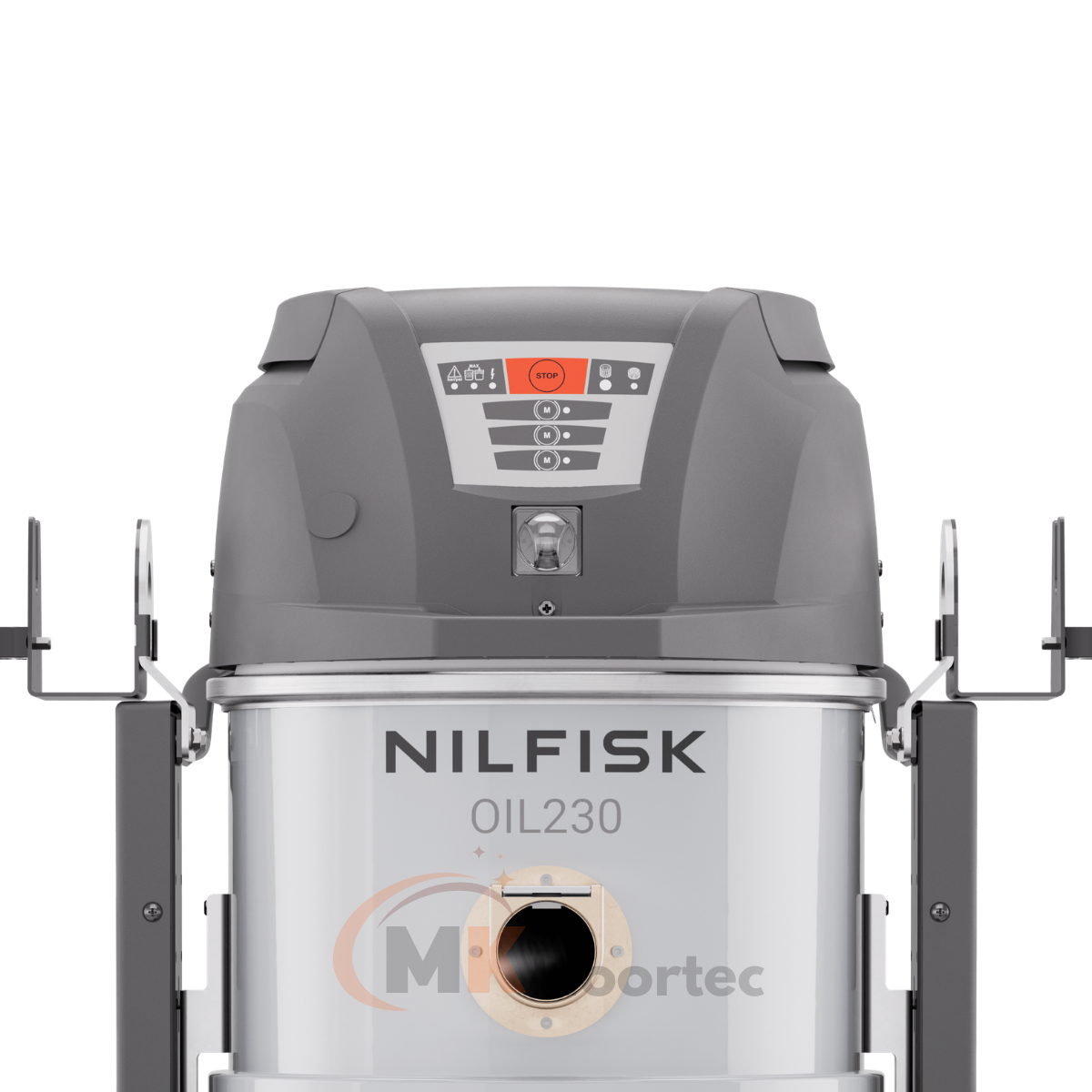 Nilfisk OIL230 E Industrial Vacuum Cleaner Oil, Coolant, Chip CB5014 + Full Kit