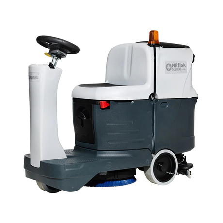 Nilfisk SC2000 Industrial Micro Ride On Floor Scrubber Dryer