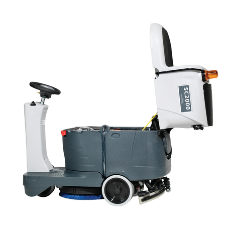 Nilfisk SC2000 Industrial Micro Ride On Floor Scrubber Dryer