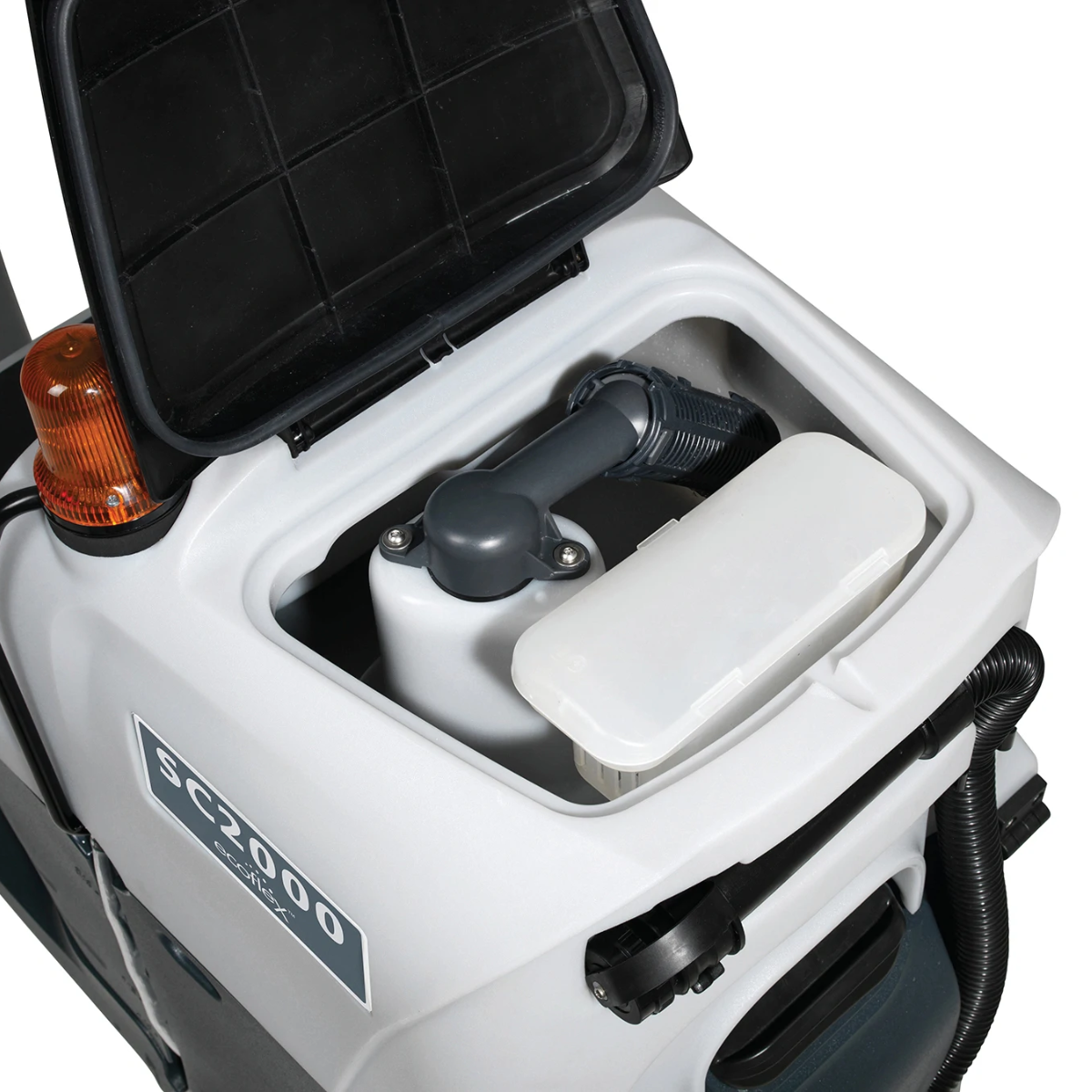 Nilfisk SC2000 Industrial Micro Ride On Floor Scrubber Dryer