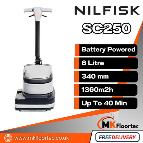 Nilfisk SC250 Floor Scrubber Dryer