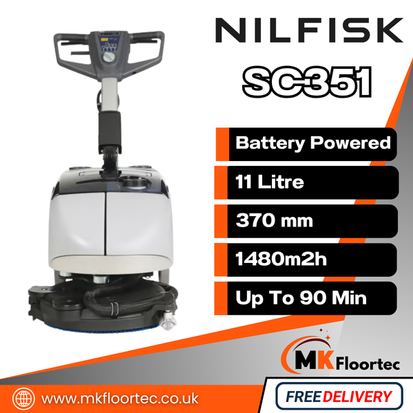 Nilfisk SC351 Floor Scrubber Dryer