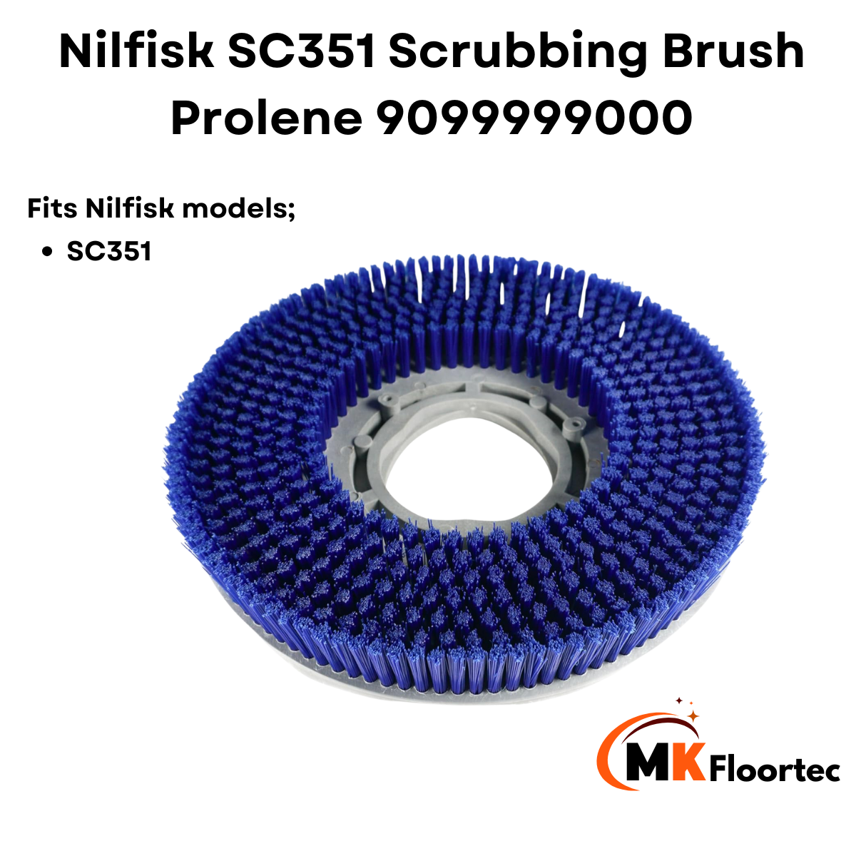 Nilfisk SC351 Scrubbing Brush 14.5 Prolene 9099999000