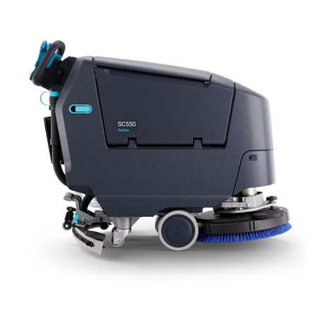 Nilfisk SC550 Walk-Behind Scrubber Dryer – Disc, Cylindrical & Orbital Floor Machine