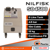 Nilfisk SO4500 Commercial Steam Cleaner – Compact Sanitising System