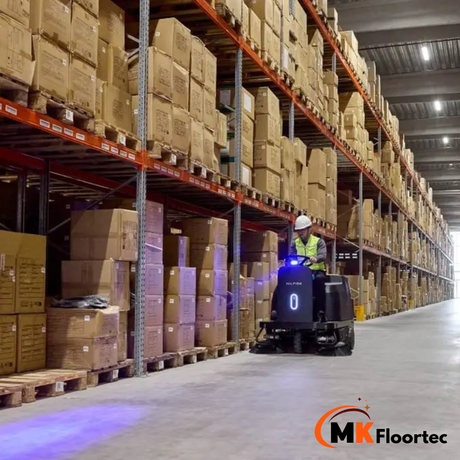 Nilfisk SW3000 Industrial Ride-On Sweeper