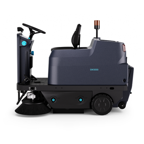 Nilfisk SW3000 Industrial Ride-On Sweeper