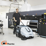 Nilfisk SW900 Walk-Behind Battery Powered Industrial Sweeper