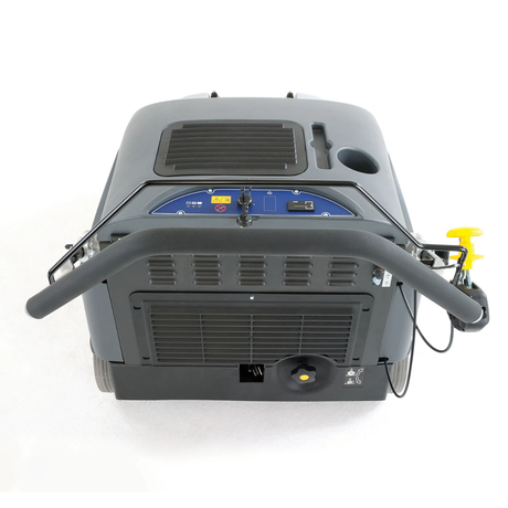 Nilfisk SW900 Walk-Behind Battery Powered Industrial Sweeper