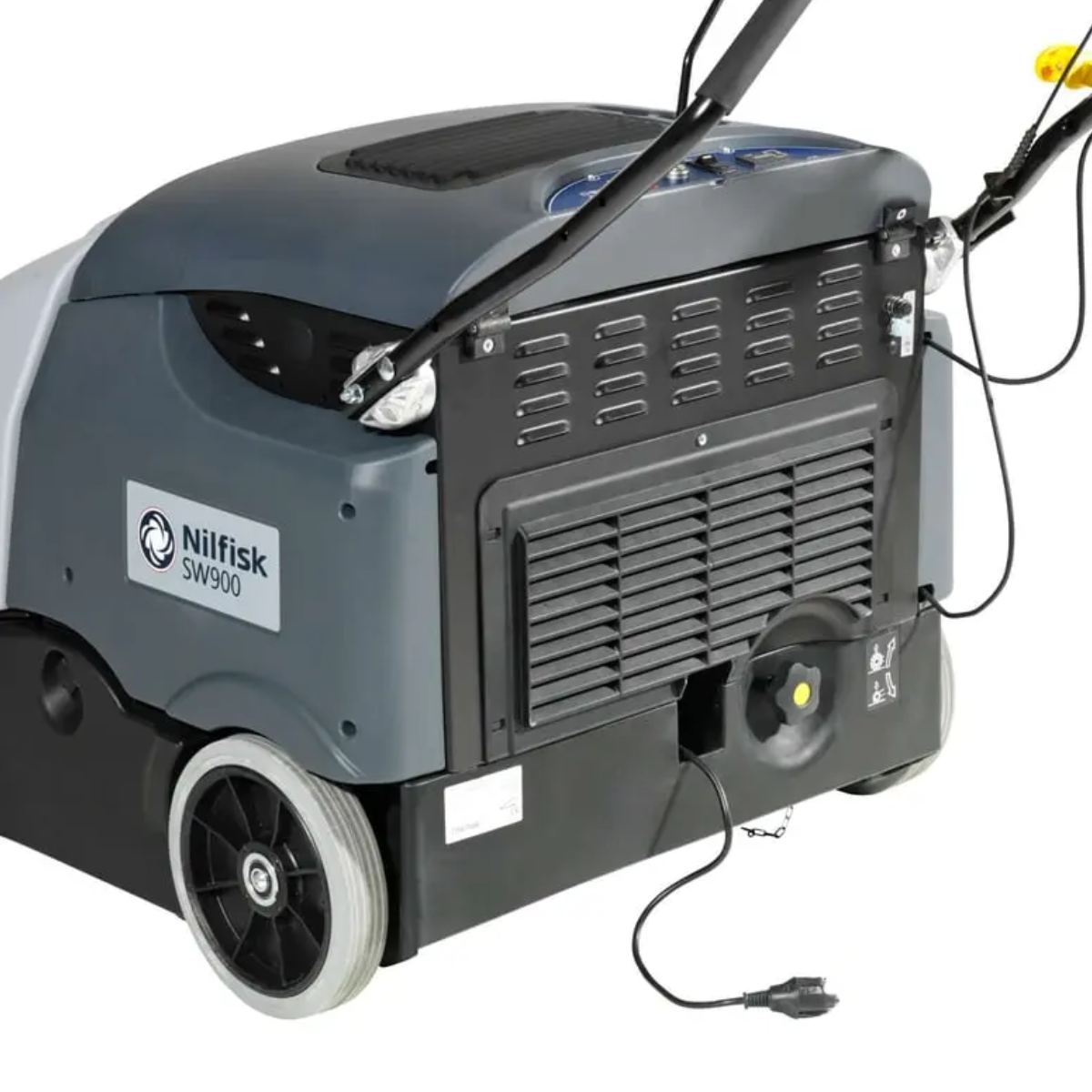 Nilfisk SW900 Walk-Behind Battery Powered Industrial Sweeper