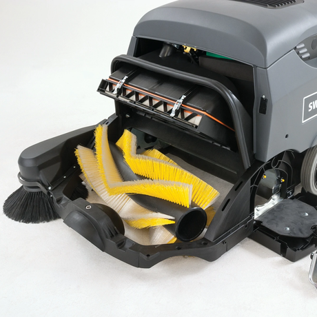 Nilfisk SW900 Walk-Behind Battery Powered Industrial Sweeper