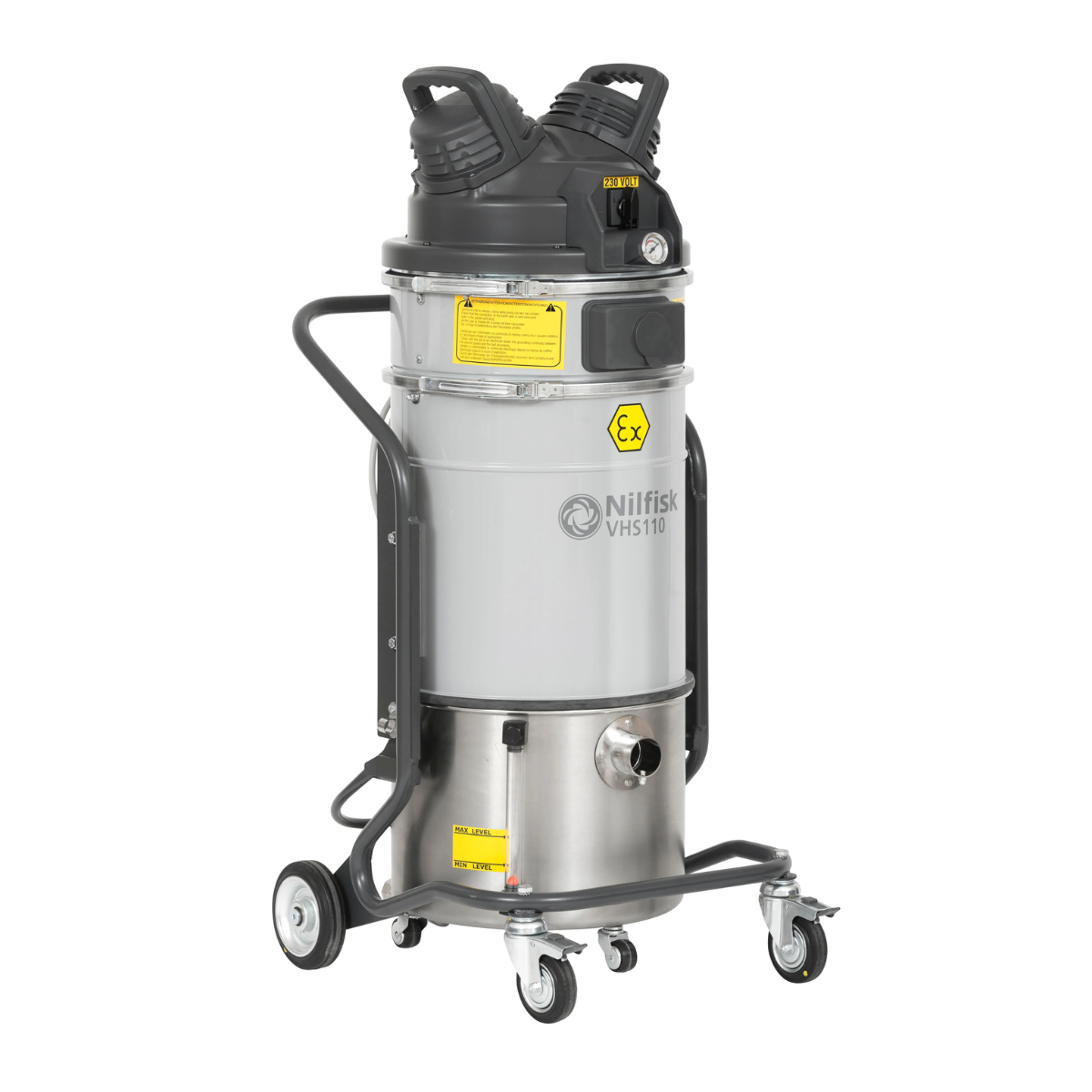 Nilfisk VHS110 Z22 ATEX Industrial Vacuum Cleaner EXA FM PBS CB4017 Complete Kit