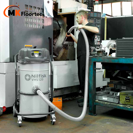 Nilfisk VHS120 CC GV Metal + Swarf Industrial Vacuum Cleaner CB5007 + Full Kit