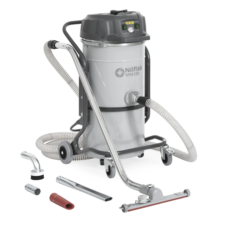 Nilfisk VHS120 Industrial Vacuum Cleaner CB4001 + Full Kit