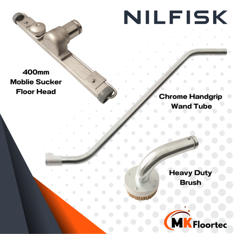 Nilfisk VHS120 Industrial Vacuum Cleaner CB4001 + Full Kit
