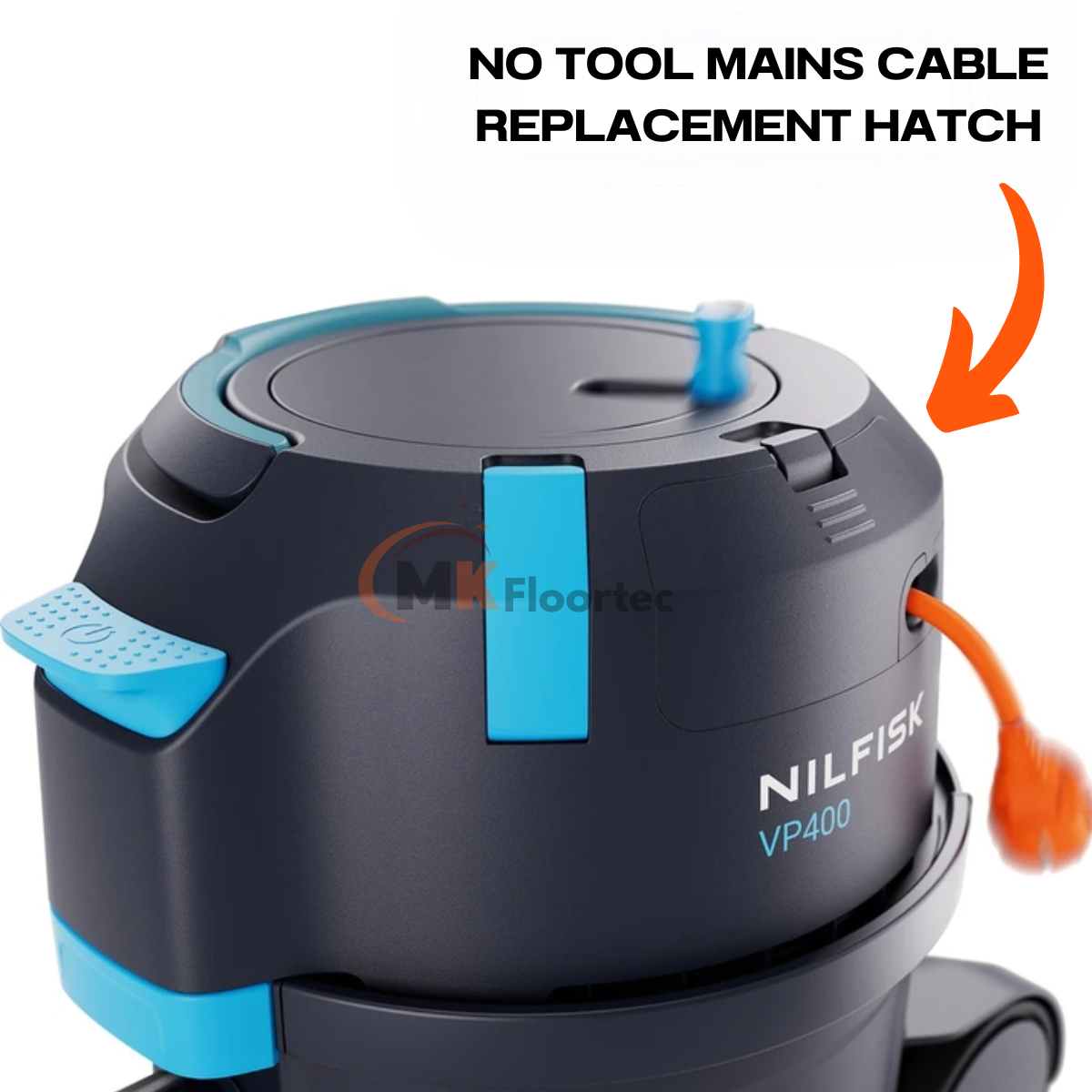 Nilfisk VP400 HEPA Cylinder Vacuum Cleaner