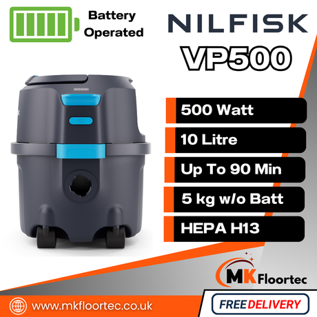 Nilfisk VP500 Cordless Vacuum Cleaner