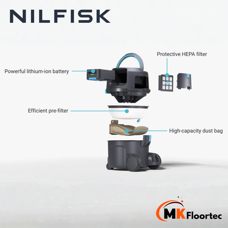 Nilfisk VP500 Cordless Vacuum Cleaner
