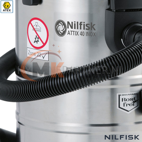 Nilfisk ATTIX 40-0M PC ATEX Type 22 Vacuum Cleaner