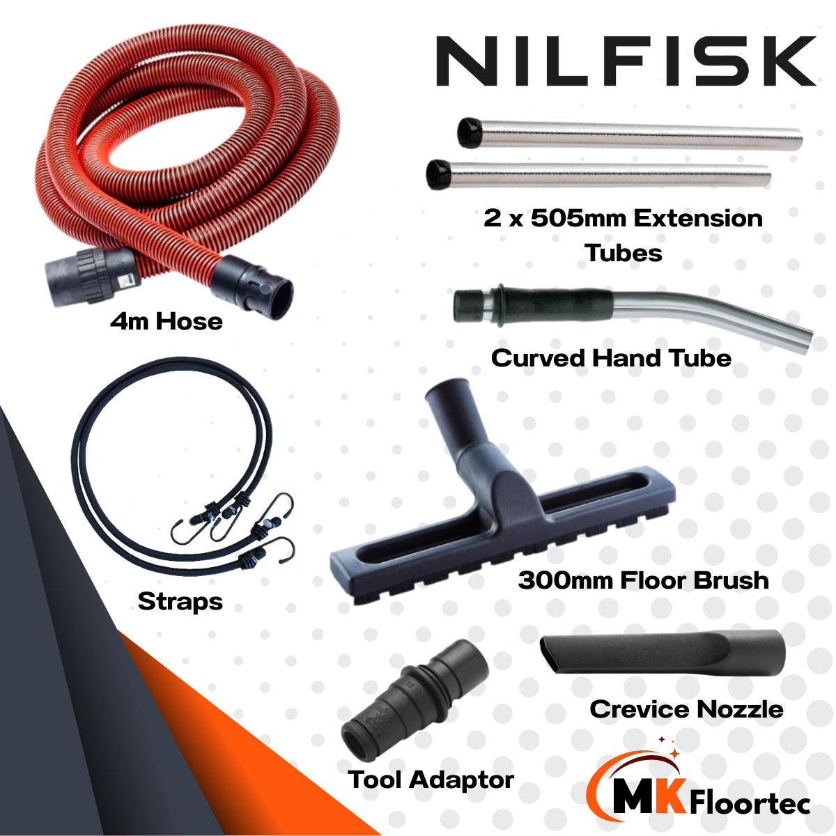 Nilfisk Attix 33-2M PC M-Class Dust Extractor Vacuum Cleaner