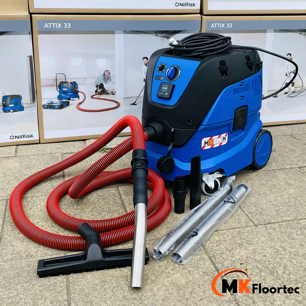 Nilfisk Attix 33-2M PC M-Class Dust Extractor Vacuum Cleaner
