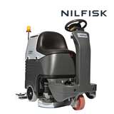 Nilfisk BR652 Ride On Battery Powered Scrubber Dryer With Charger