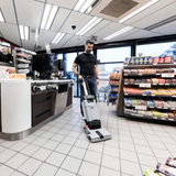 Nilfisk SC100 Scrubber Dryer Compact Upright Floor Cleaning Machine