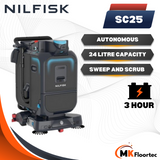 Nilfisk SC25 Autonomous Floor Cleaning Machine Scrubber Dryer & Vacuum