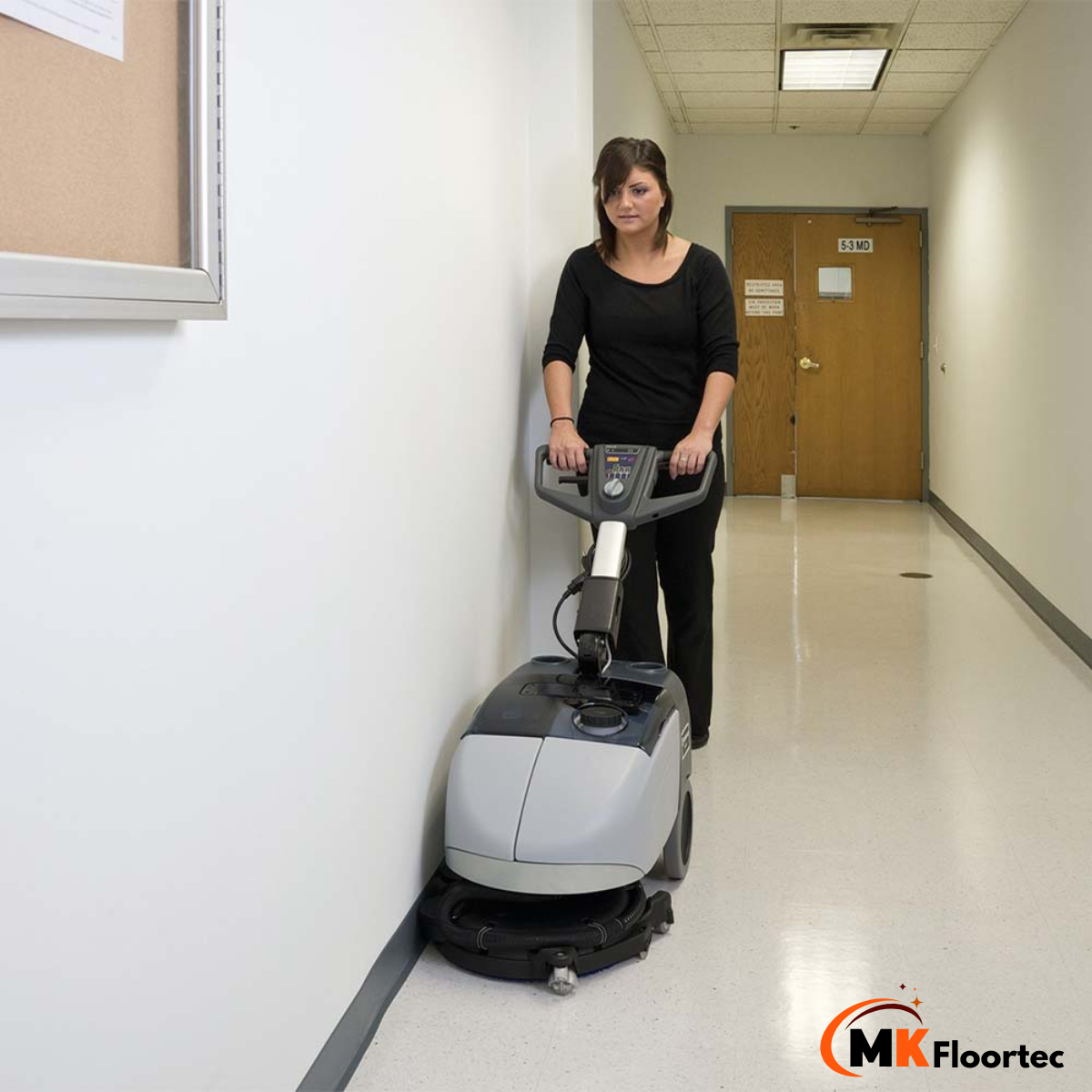 Nilfisk SC351 Floor Scrubber Dryer - Battery Powered