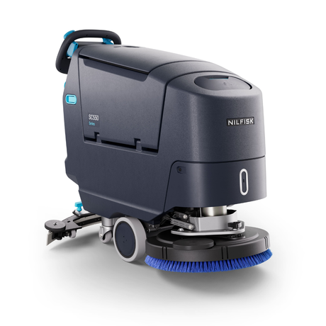 Nilfisk SC550 Walk-Behind Scrubber Dryer – Disc, Cylindrical & Orbital Floor Machine
