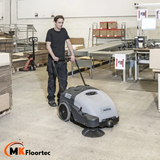 Nilfisk SW750 Walk-Behind Battery Powered Industrial Sweeper
