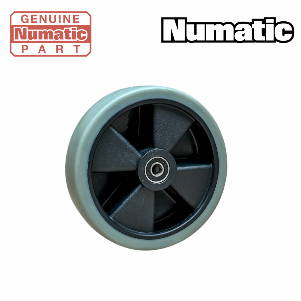 Numatic TT scrubber dryer wheel and bearing 208638