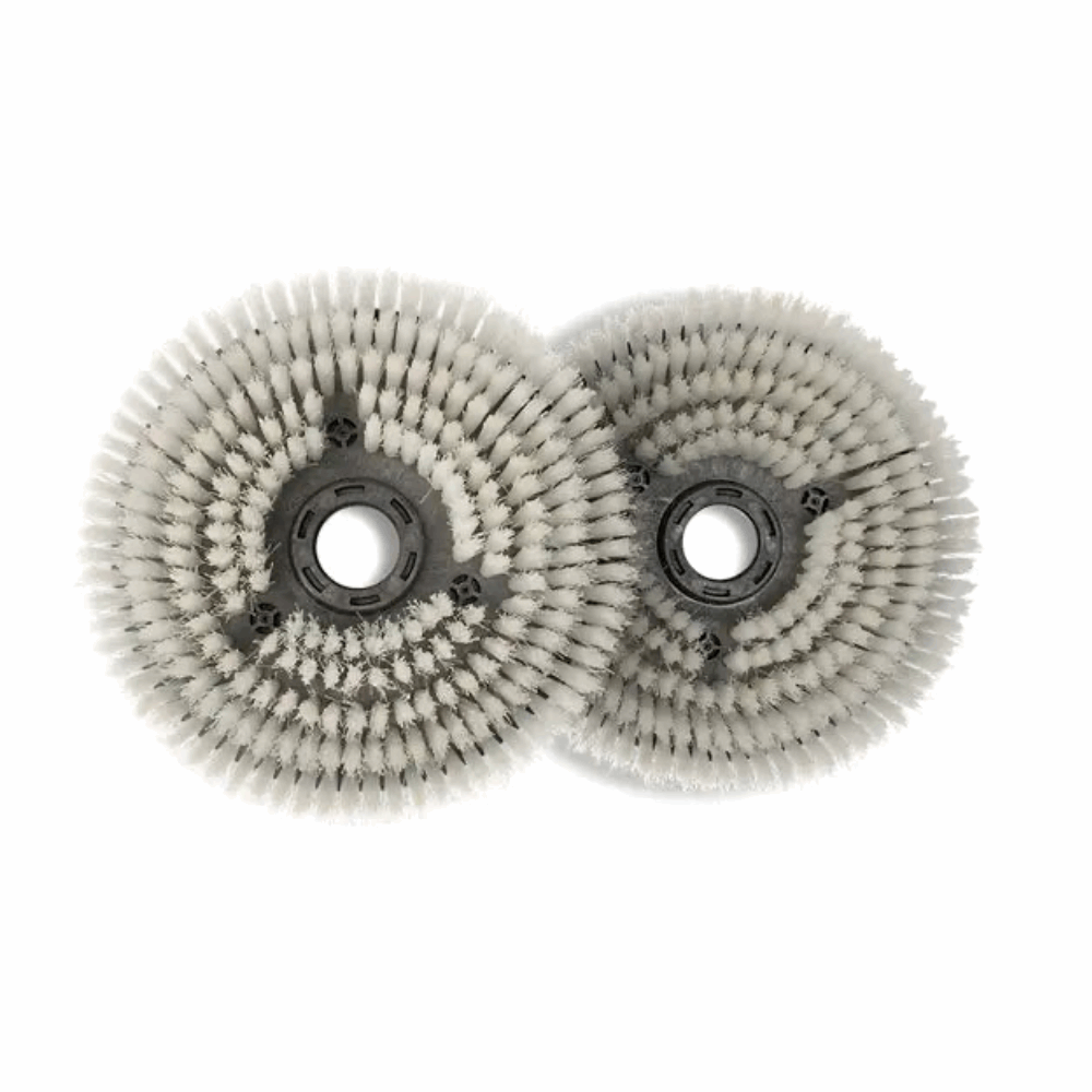 Numatic 911931 NUC244 NX white floor brushes for scrubber dryer cleaning machine