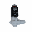 Numatic 220379 solenoid valve for water flow, 24V, compatible with most Numatic TT battery-powered scrubber dryers.