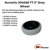 Numatic 204068 TT 3" Grey Wheel