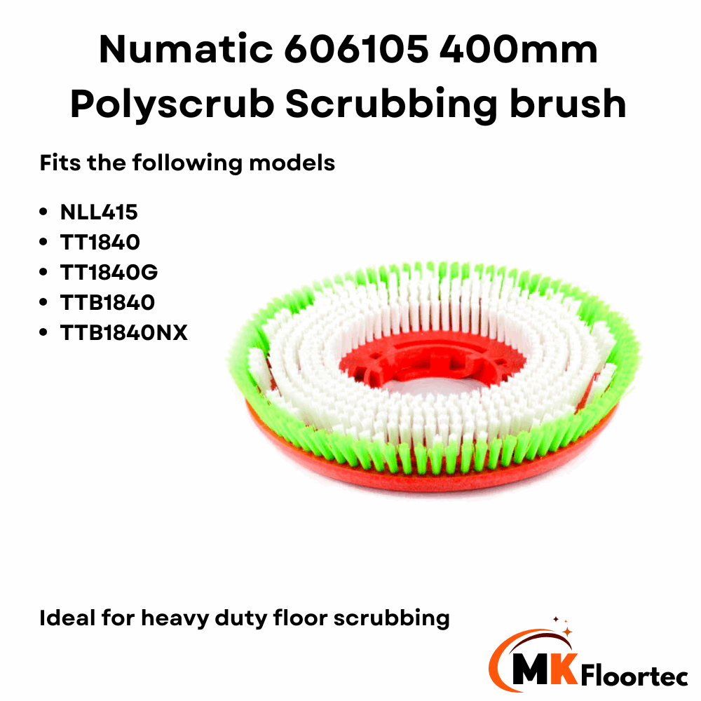 Numatic Poly scrub Scrubbing Brush