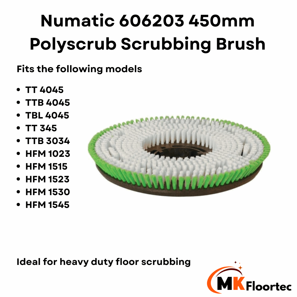 Numatic Polyscrub Scrubbing Brush