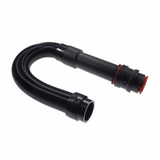 Numatic 901548 TT dirty water dump hose with adjustable cuff and cap closure, compatible with multiple scrubber dryer models. 