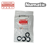 Numatic 914741 Rubber Gasket Tank Seal Moulding 244 - 440 NX (4-Pack)