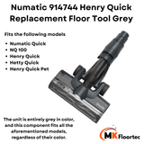 Numatic 914744 Henry Quick Replacement Floor Tool Grey